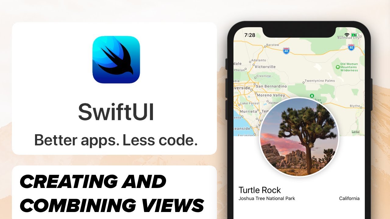 SwiftUI Tutorial Xcode 11 - How To Create Views, Text and Stacks with Swift UI on Mojave - WWDC19