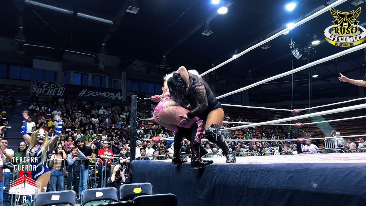 Furia de bellezas. Sadika,BengaLee y Lady Pink Vs Zafiro, Universis y Estrella Diabolika