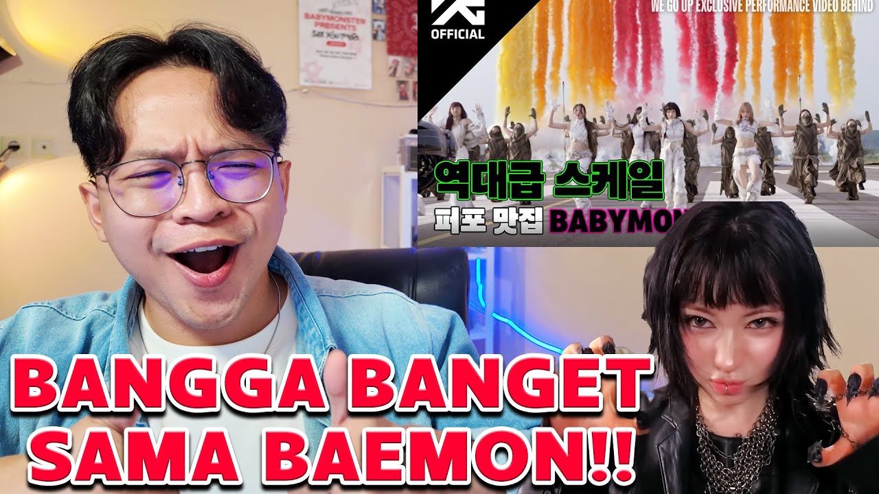 BABYMONSTER - ‘WE GO UP’ EXCLUSIVE PERFORMANCE VIDEO BEHIND (REACTION!!)