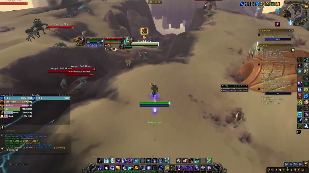 Arcane Mage gank 9.2.5