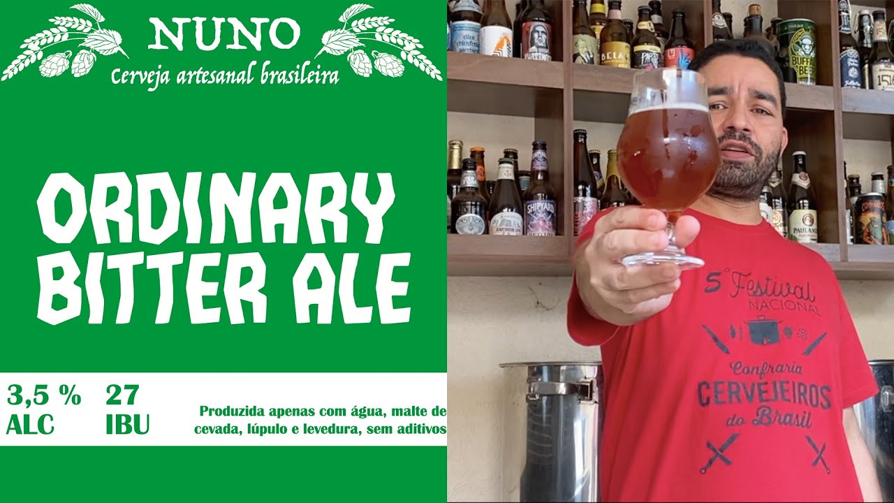 Cerveja caseira - Ordinary Bitter