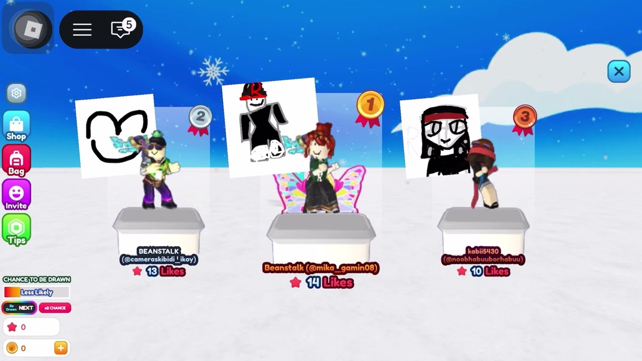เกมวาดภาพใน Roblox Draw me