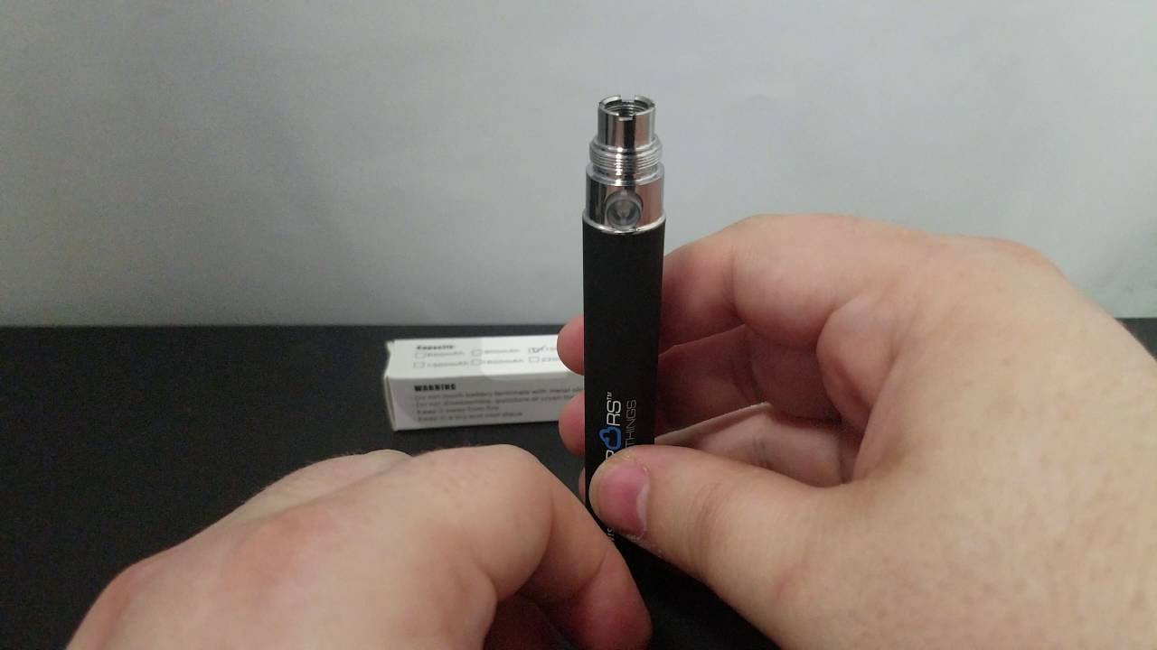Vapors & Things Adjustable Voltage Ego Twist Batteries user's guide