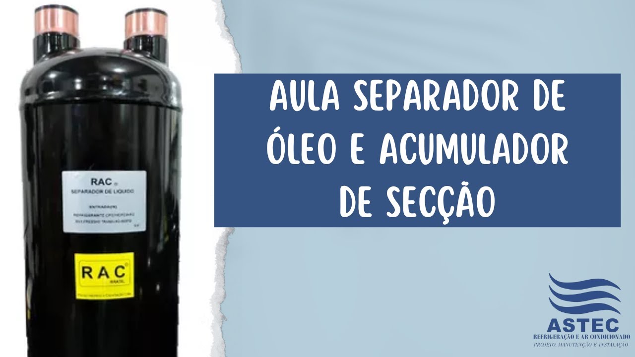 Aula Separador de Óleo e Acumulador de Secção - CTR Cursos