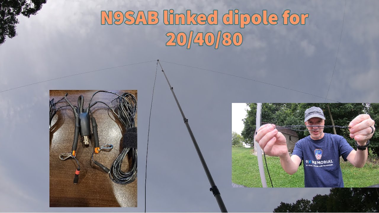 Custom linked dipole from N9SAB