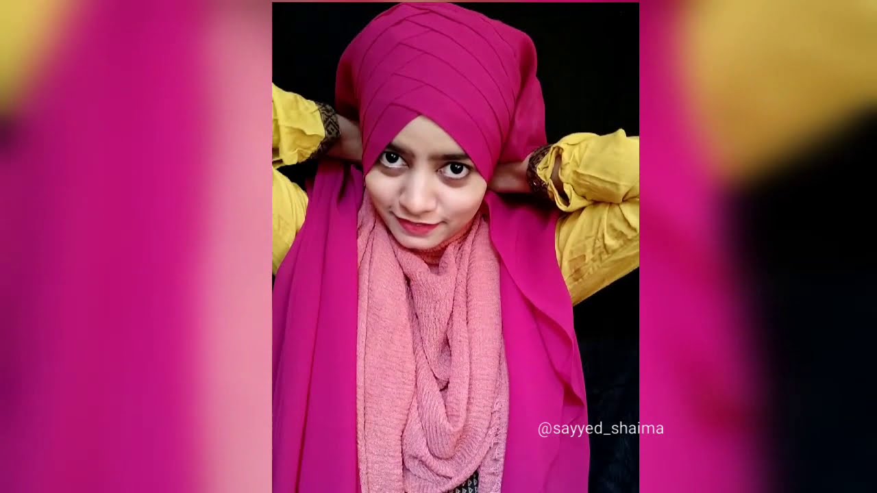 😍 Instant pleated hijab tutorial | readymade pleated hijab #indianhijabi #shyhijabi #indianblogger