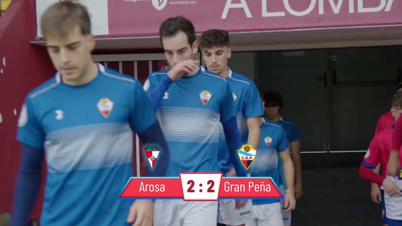 ⏯️ RESUMEN DEL PARTIDO ⚽️ AROSA SC 🆚 GRAN PEÑA FC