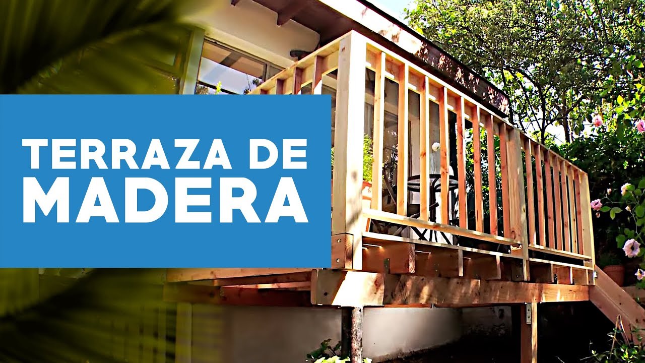 Cómo construir una terraza de madera