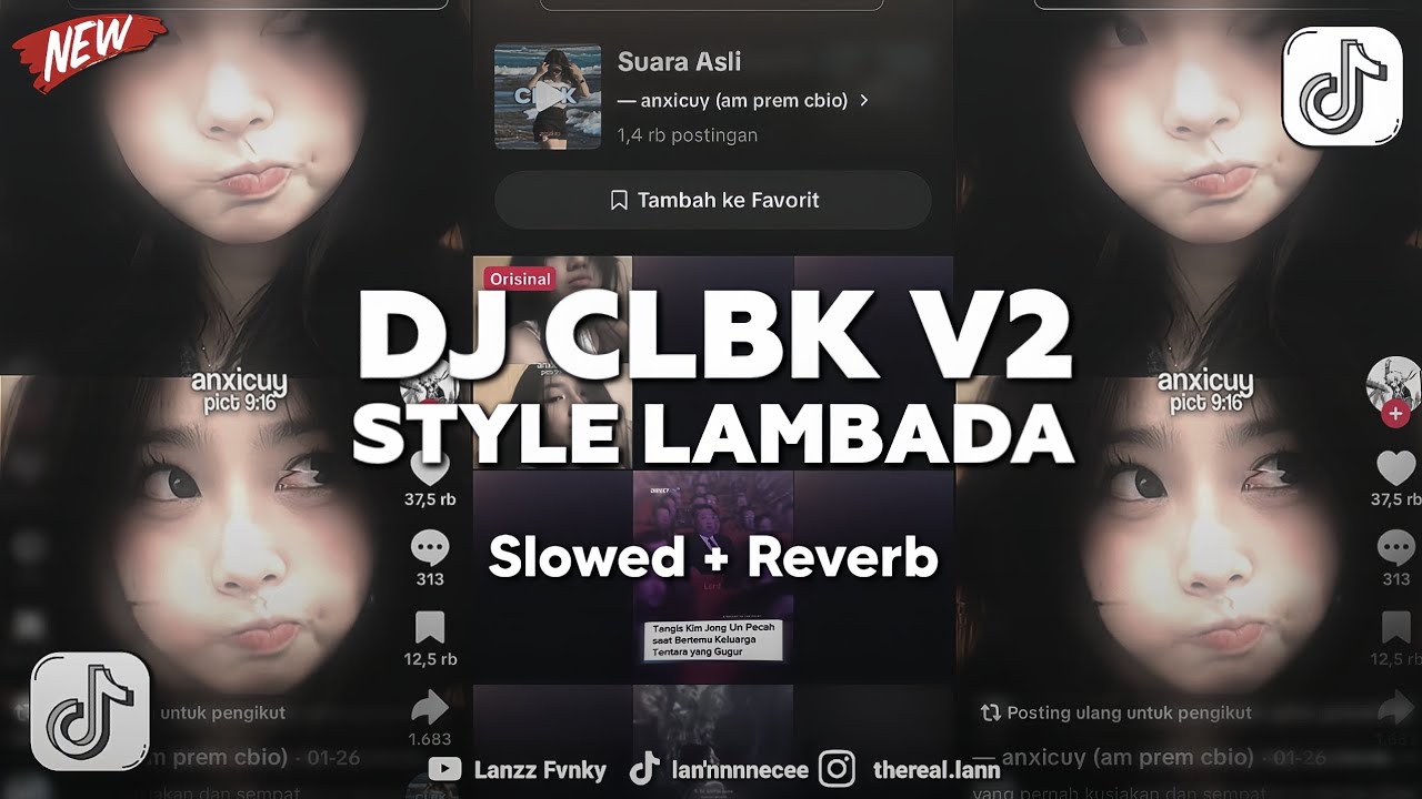 DJ CLBK V2 SLOWED REVERB - VIRAL TIKTOK !!!