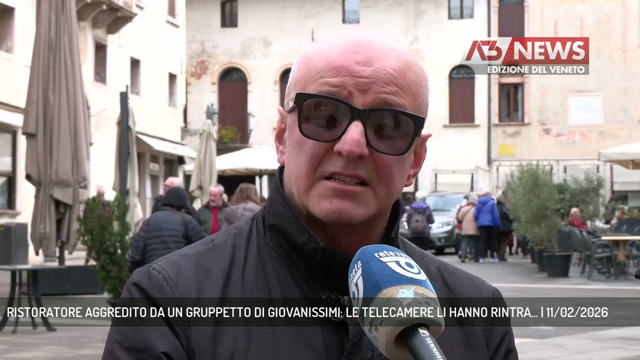 RISTORATORE AGGREDITO DA UN GRUPPETTO DI GIOVANISSIMI: LE TELECAMERE LI HANNO RINTRA... | 11/02/2026