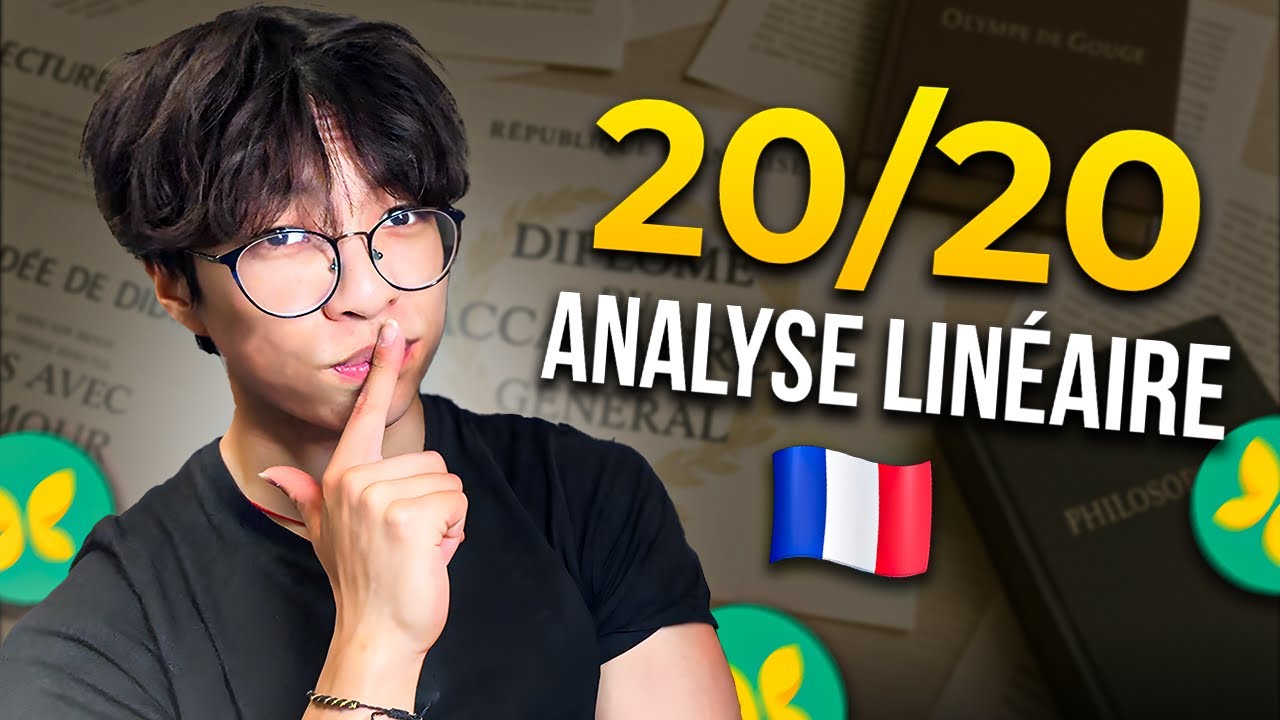 Oral de français : Comment réussir l'analyse linéaire et avoir 20/20 (GUIDE ULTIME)