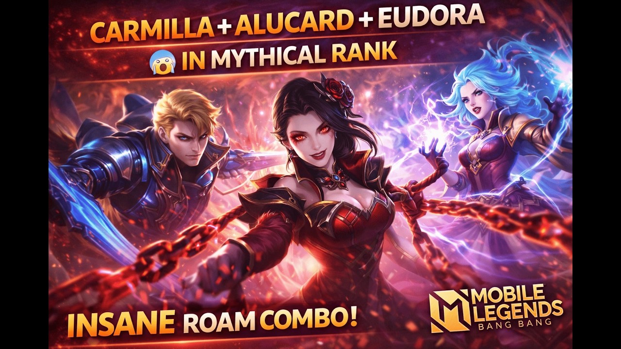 ROAM GOD CARMILLA 🔥 24 ASSISTS DOMINATION #mobilelegends #mlbb