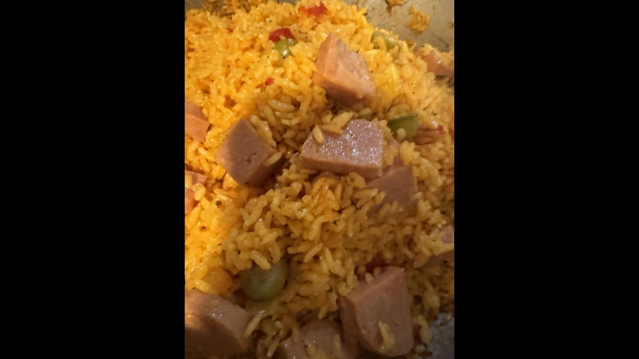 ARROZ CON JAMONILLA 🇵🇷