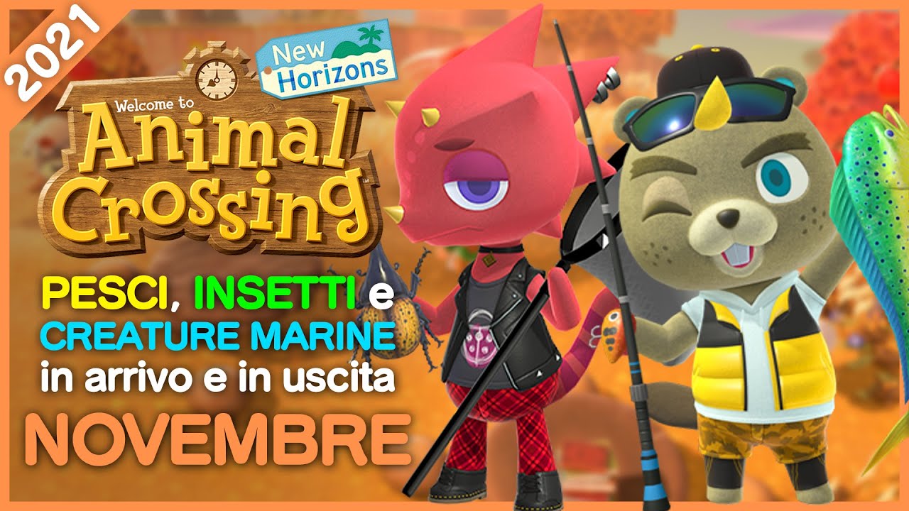 GUIDA AGLI ANIMALI *NOVEMBRE 2021* | Animal Crossing New Horizons ITA