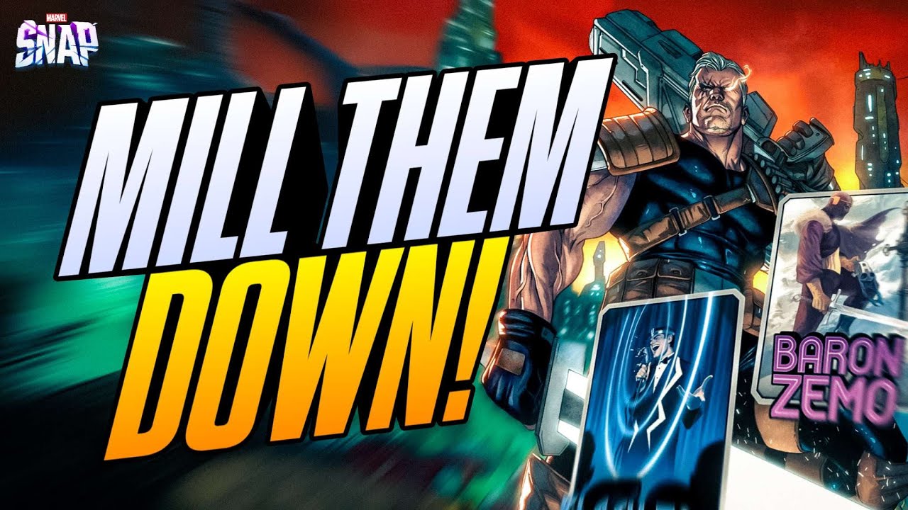 Erase your opponents deck with this deck! GET DUBS! - Baron Zemo l Marvel Snap