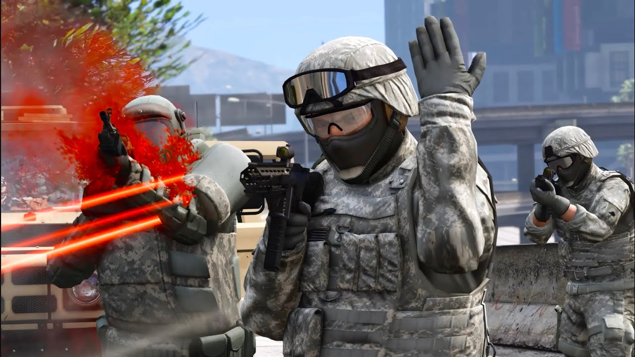 GTA 5 Alien Attack 7 (CHAOTIC)