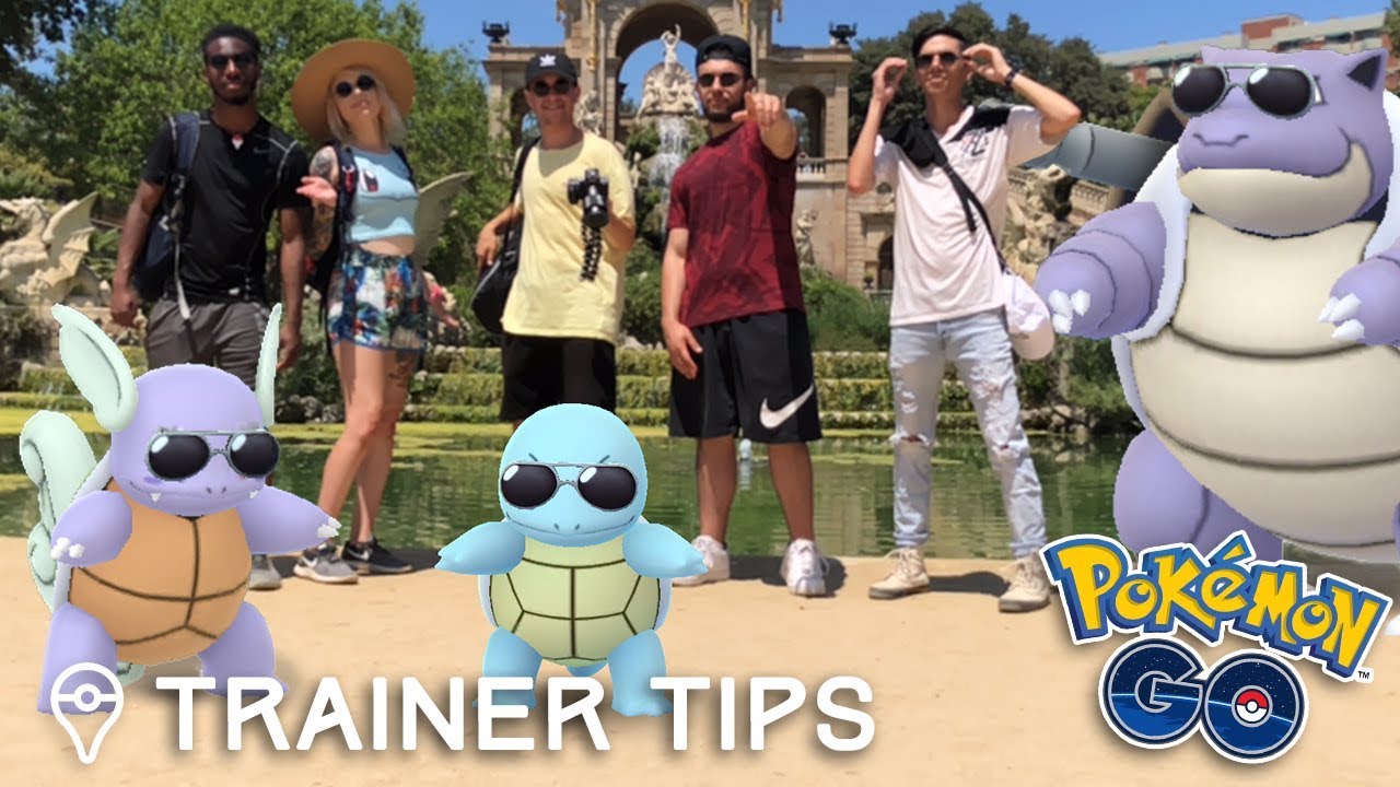 SQUIRTLE SQUAD IN REAL LIFE! Pokémon GO Community Day w/ MYSTIC7, PkmnMasterHolly, JTGily, & DX1