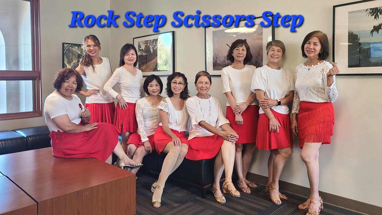Rock Step Scissors Step - Beginner Line Dance|Sher Mcintosh (CAN) - September 2024