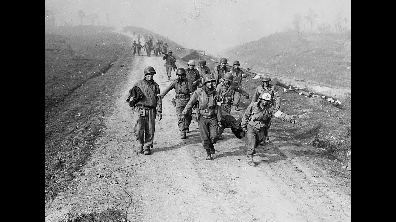 Атака 36-й дивизии через реку Гари/Рапидо 20-22 января 1944 года.