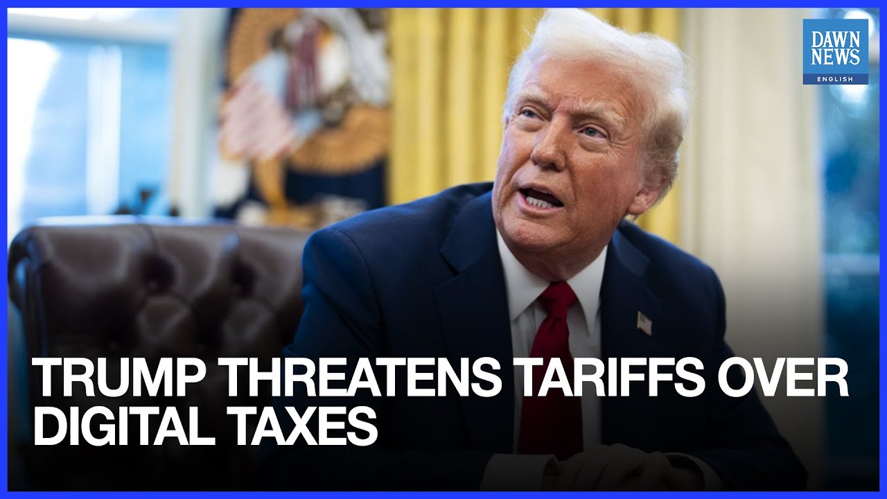 Trump Threatens Tariffs on Countries With Digital Taxes | Tech Trade Clash