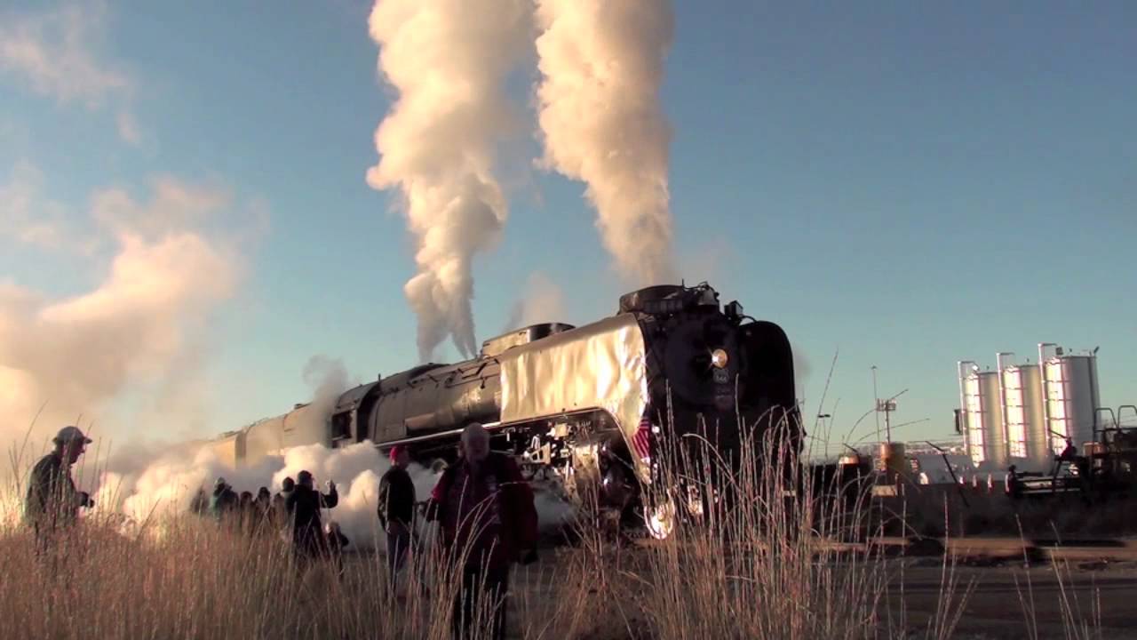 UP 844 in Salt Lake City- Part 2- The Departure