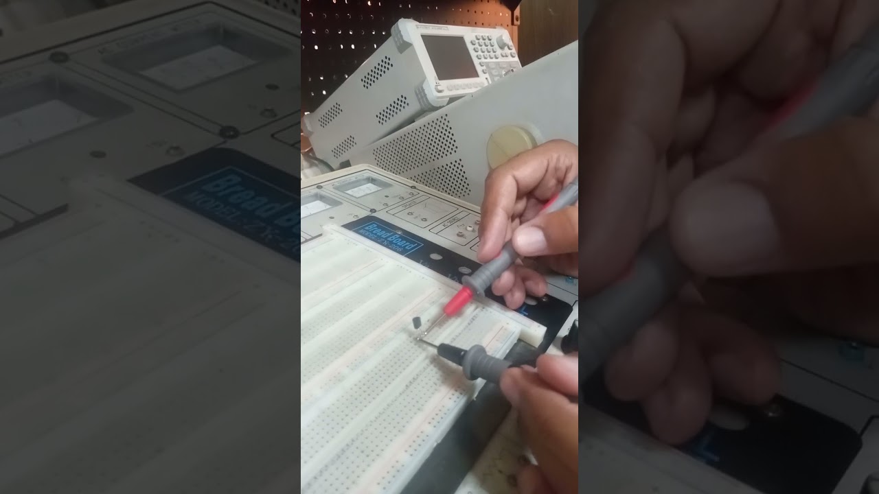 How to Check Transistor From Multimeter #multimetertesting #transistorcircuit #transistors#amplifier