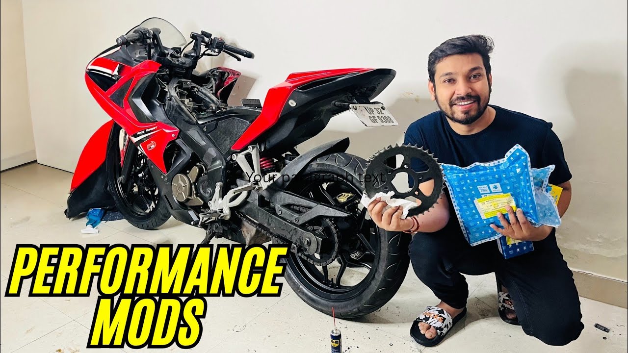 Custom Sprocket and Performance Mods on Pulsar RS200 | PART 2