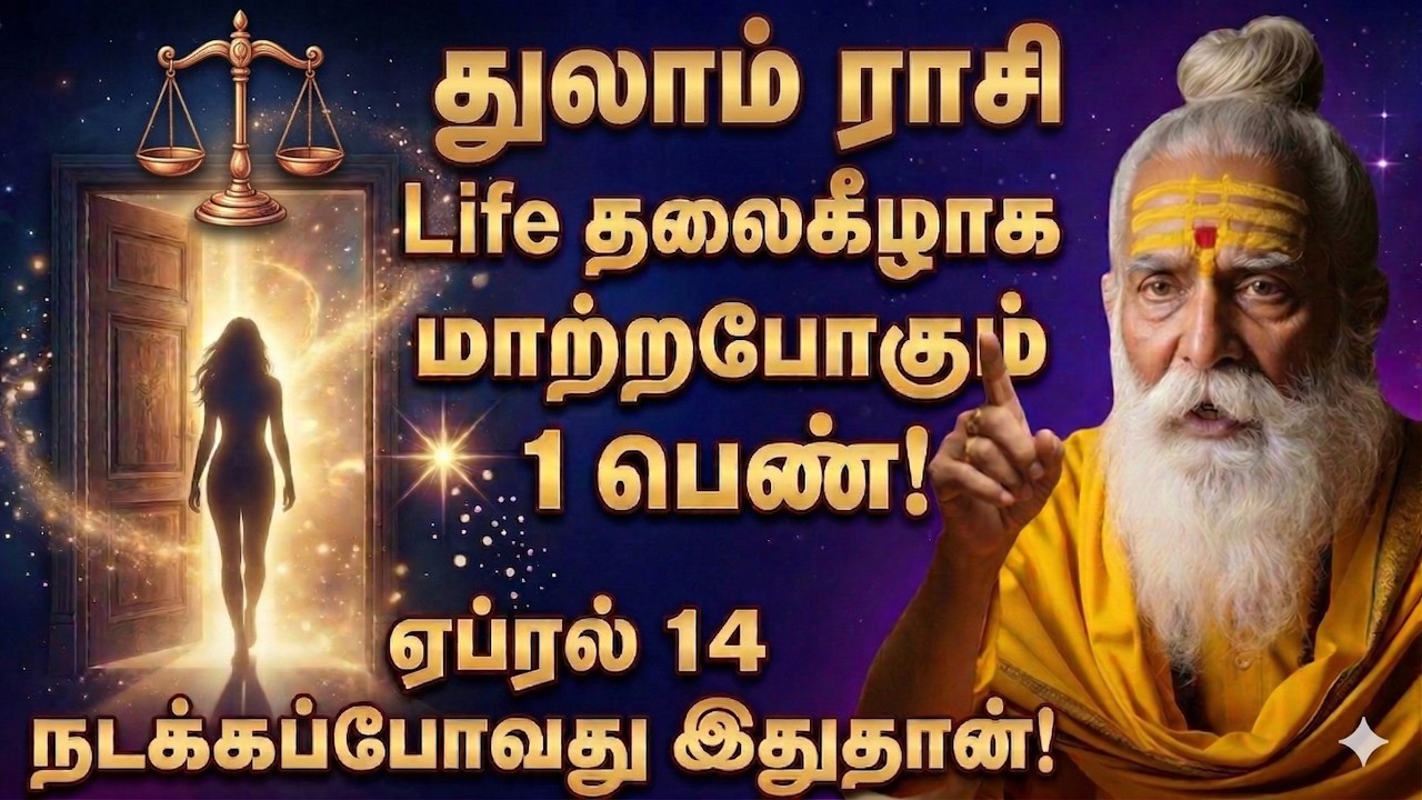 துலாம் - ஒரு பெண்ணால் 1 பெரிய விஷயம் நடக்கபோகுது! யாராலும் தடுக்க முடியாது! - Thulam 2026