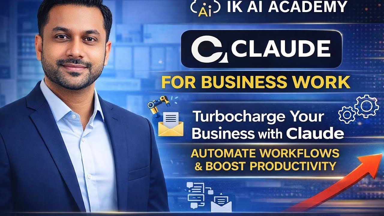 Claude for Business Work | Automate Workflows & Boost Productivity | IK AI Academy