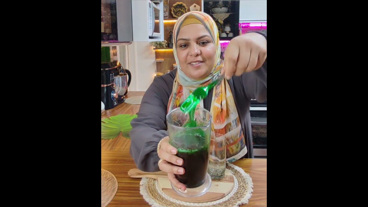 الفيس بوك كله مقلوب عالوصفه دي🙃 لأول مره اعمل تريند جامد كده شربات النعناع بأسهل طريقه