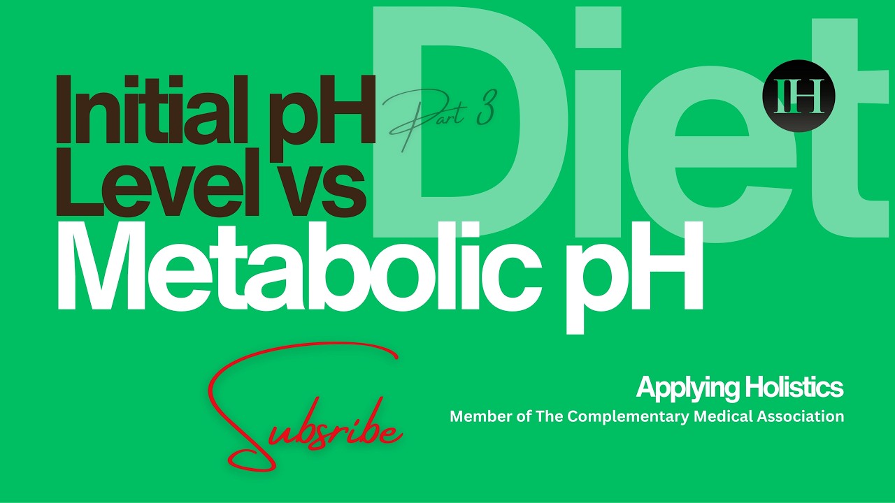 Bicarbonate Buffer System | Metabolised Food PH Level and Acidic Residue