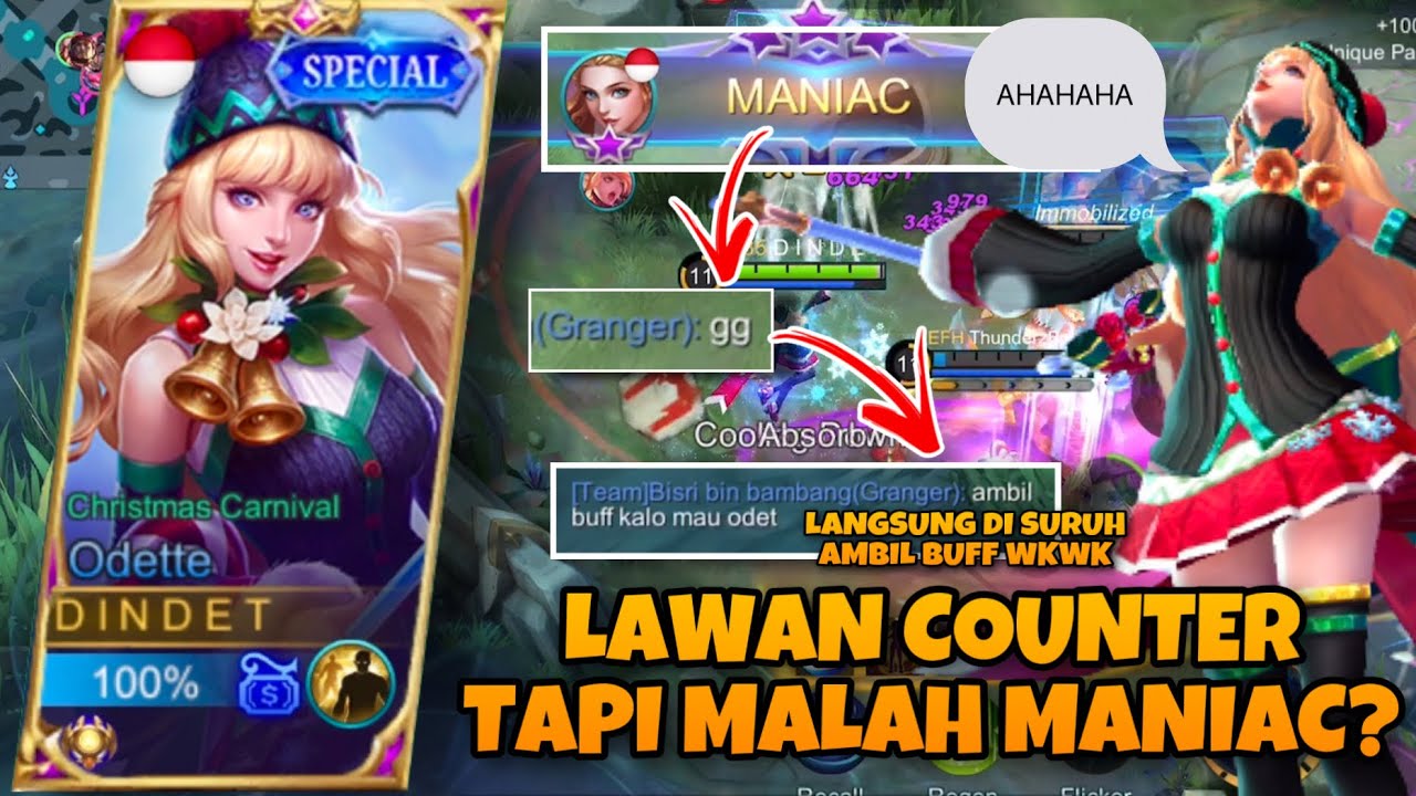 ODETTE FIRST PICK MANIAC??? WHY NOT?!