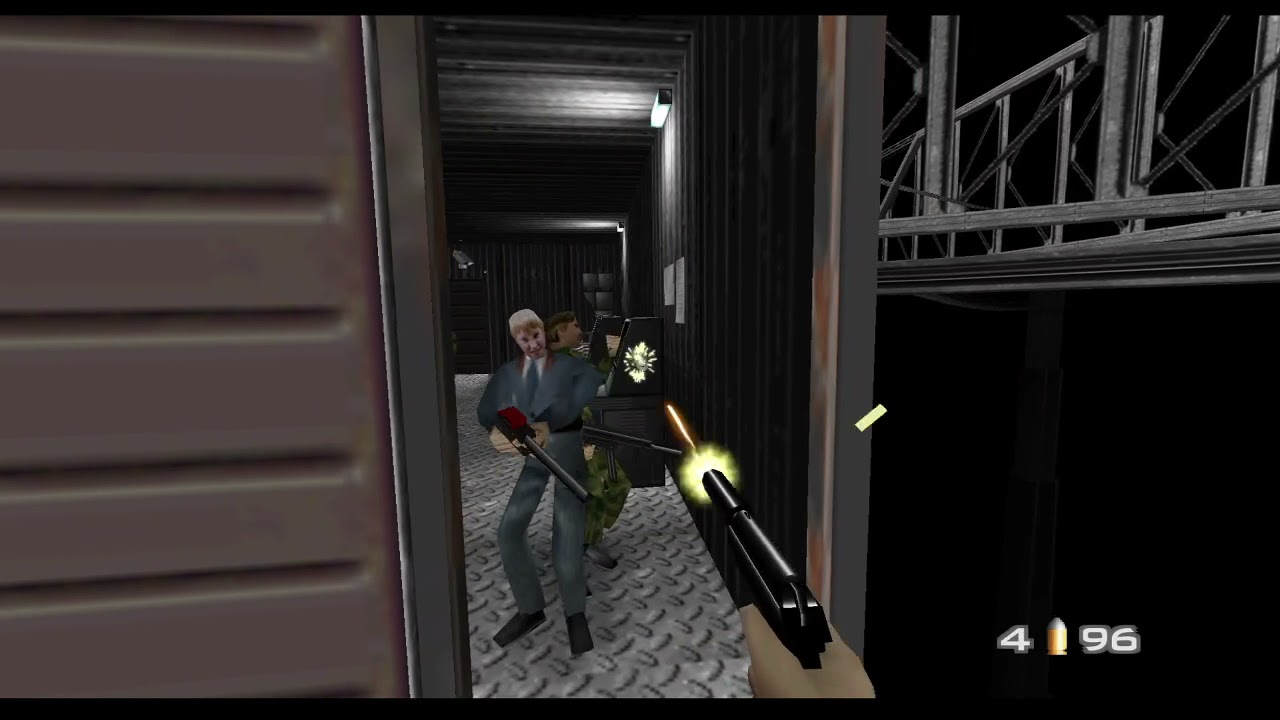 GoldenEye 007 N64 - Decoy Antenna - 00 Agent (Custom level)