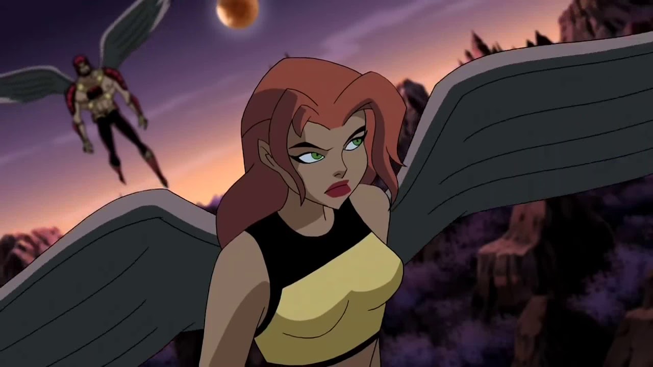 Shayera Hol Vigilante &eacute; Vixen vs Paran Dul Kragger & Thanagarinos Liga da Justi&ccedil;a Sem-Limites