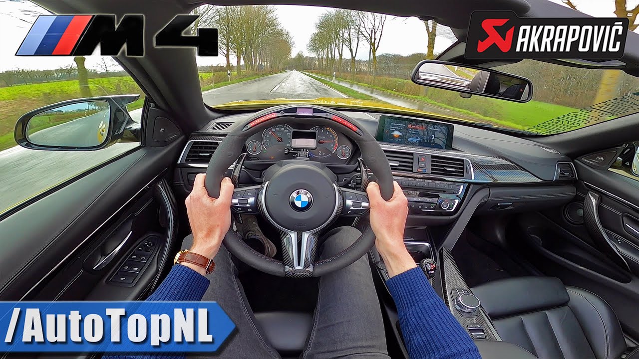 BMW M4 WIDEBODY | AKRAPOVIC STRAIGHT PIPE | *INSANELY LOUD* POV by AutoTopNL