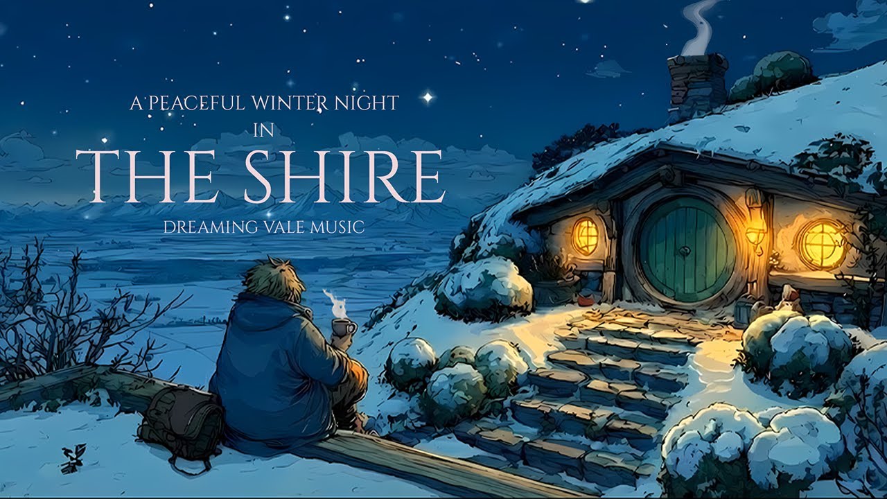 Medieval Music for Focus & Relaxation | A Peaceful Winter Night In The Shire