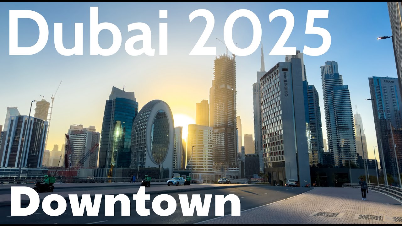 DUBAI 2025 [4k] Walking Tour Business Bay to Downtown
