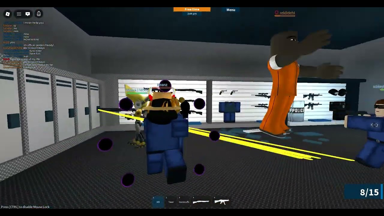 Fredbear in prision life [chaos]