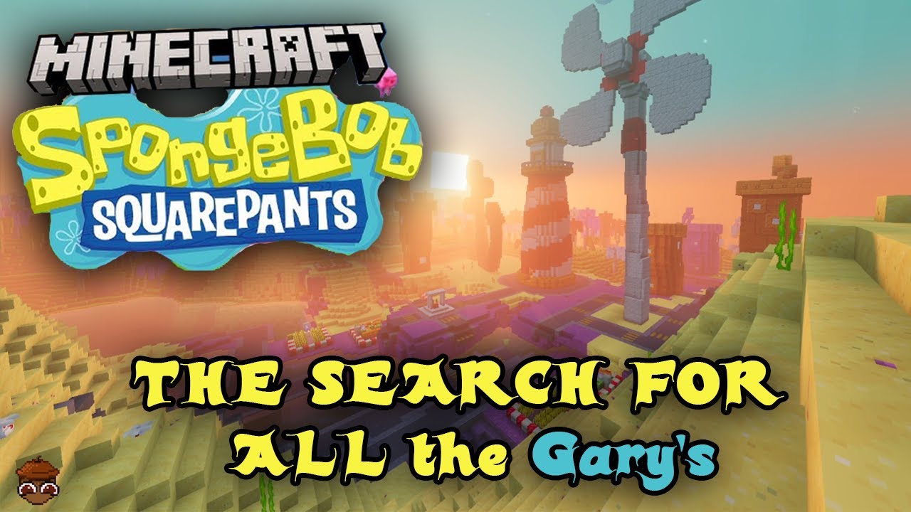 Minecraft - Spongebob DLC - The Search For ALL THE GARYS!