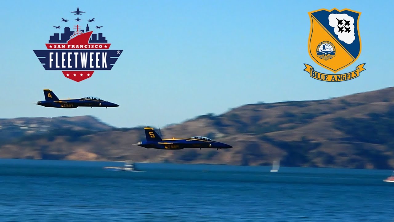 2023 U.S. Navy Blue Angels : San Francisco Fleet Week Practice (Thursday)