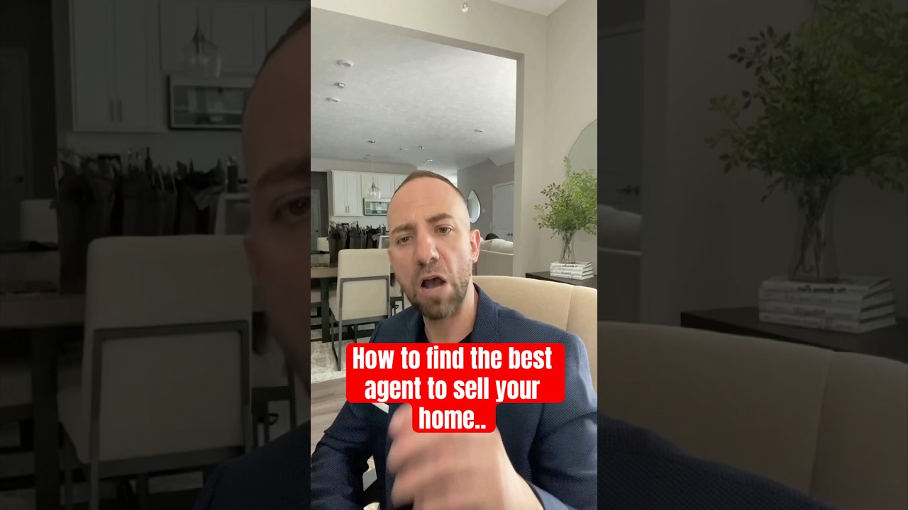 How can you find the best agent to sell your home? #realestate #selling #homes
