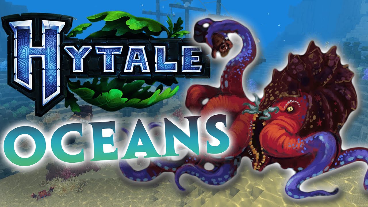 HYTALE Oceans | mobs, loot, bosses and more!!