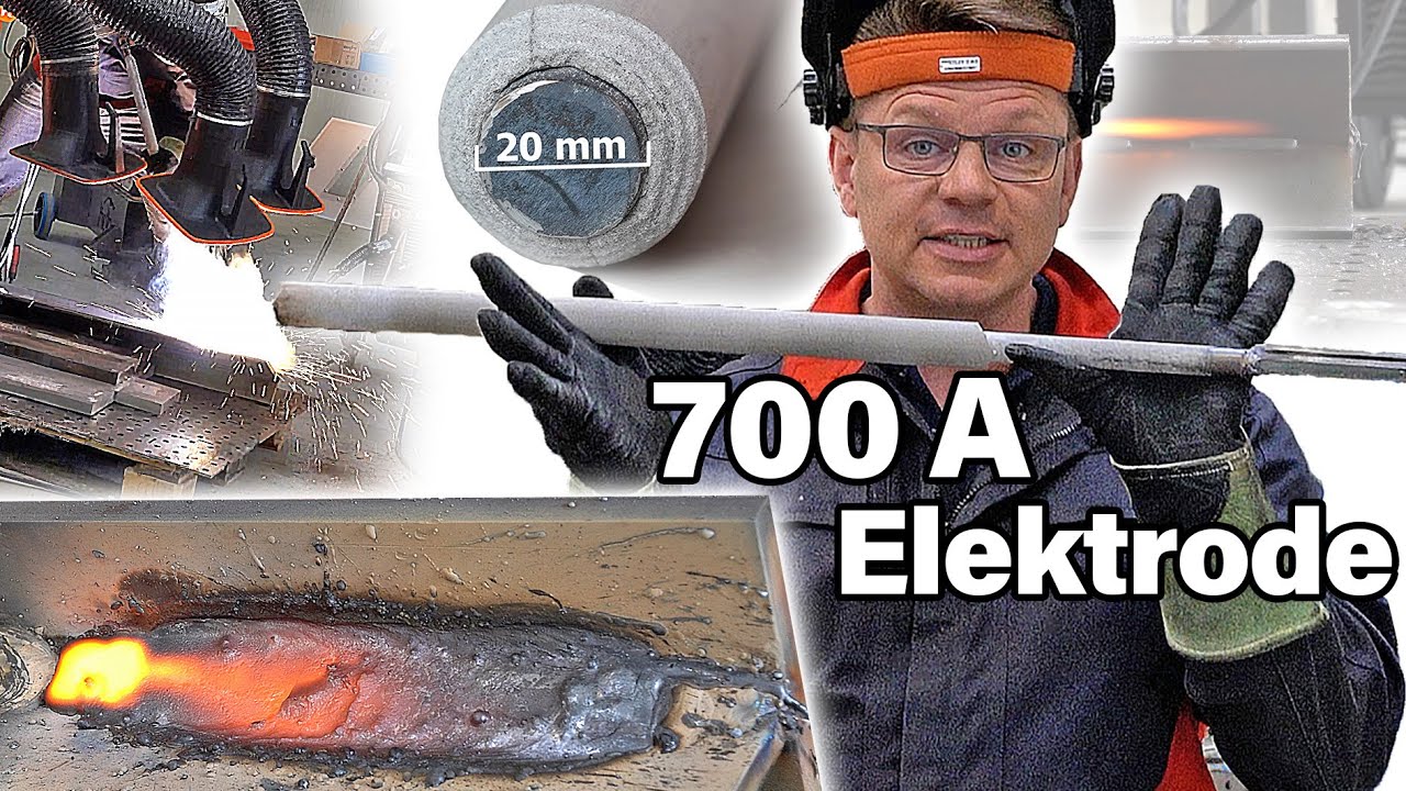 700 Ampere Elektrode Schweißen - Lebensgefährlich?