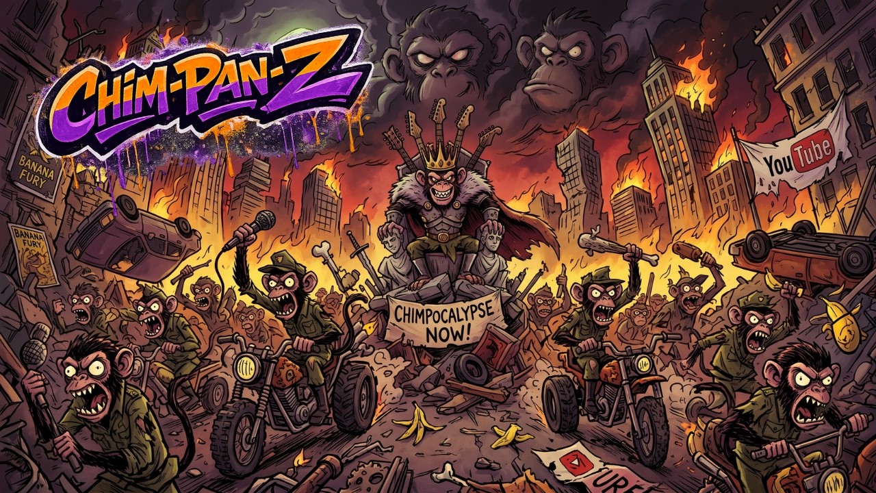 Chimpocalypse | ChimpanZ | Step by Step album | #alternativerock  #electronic  #dub