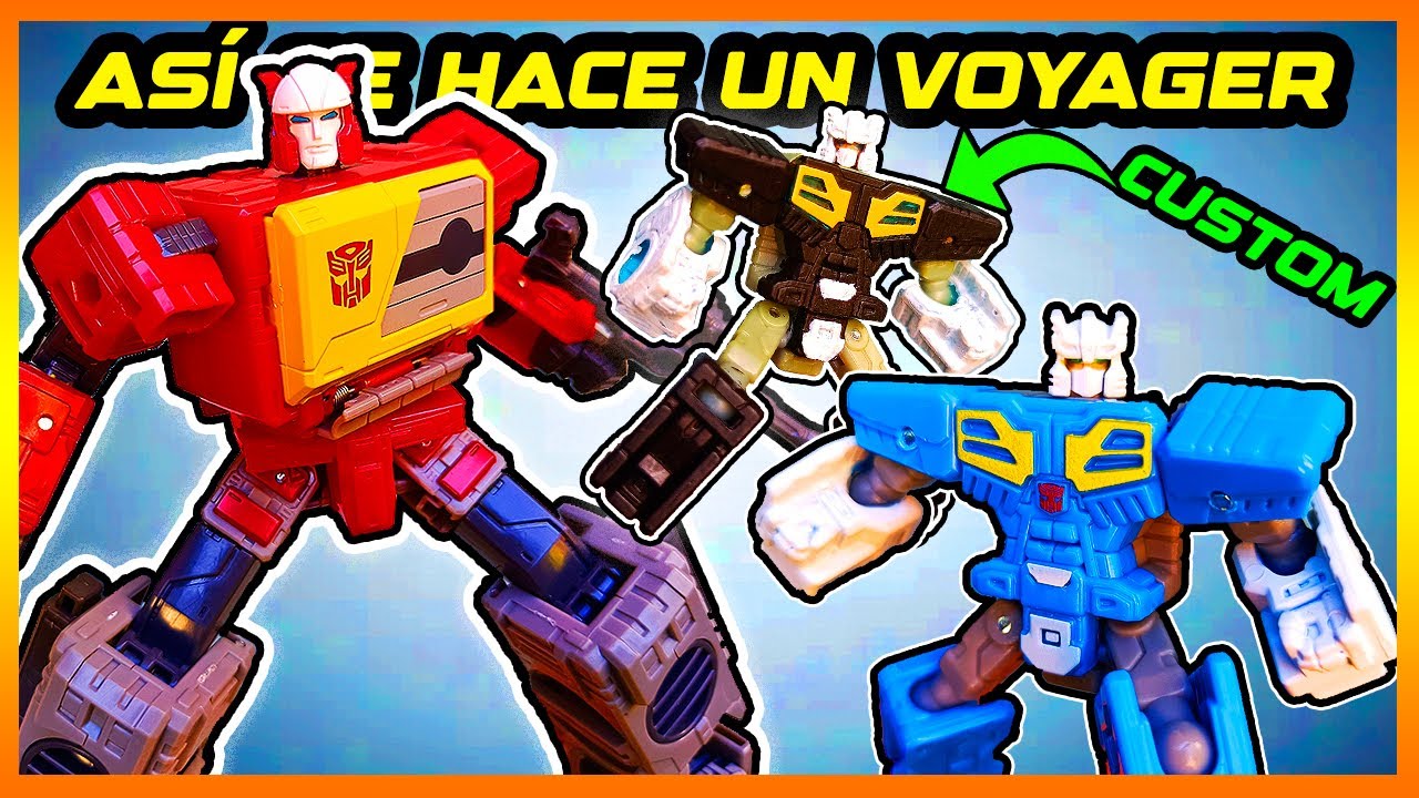 Blaster y Eject de Studio Series 86.  Joyas💎​💎​Ah, y custom de Rewind.