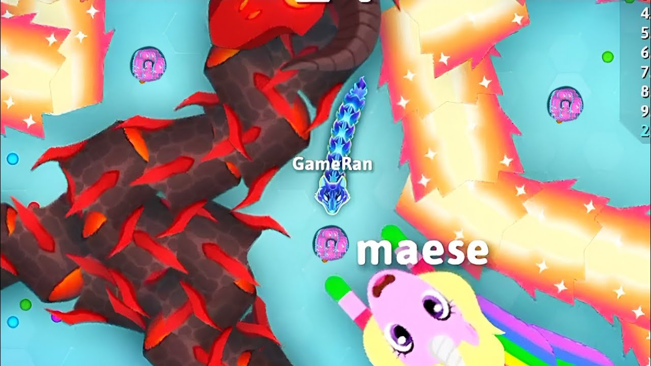 SnakeIo🐍 I Found Delicious Score in The Map 🐍 Epic Snakeio Gameplay snake game