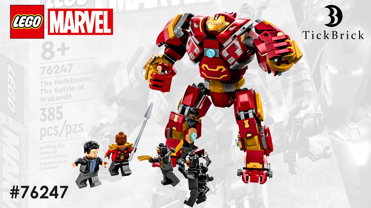 LEGO Marvel - Халкбастер: битва за Ваканду 76247 Speed Build