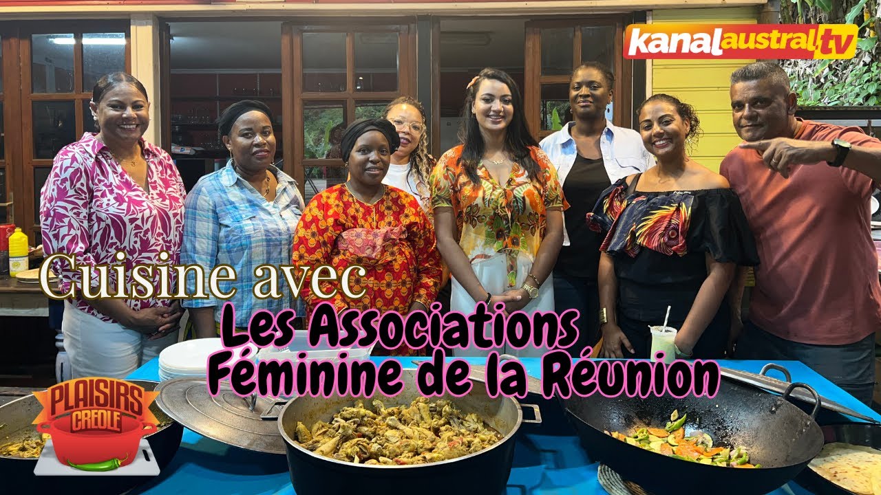 Cuisine avec Les Associations Féminine de la Réunion