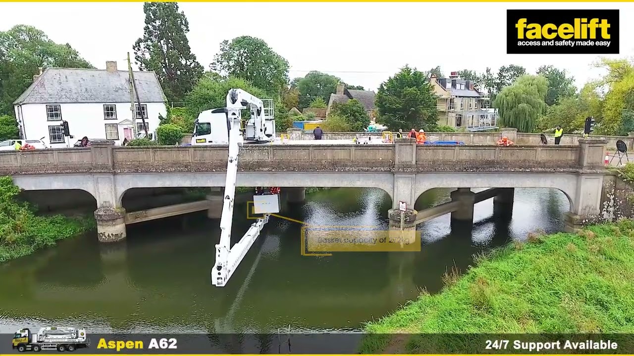 Facelift Aspen A 62 Underbridge Unit - Bridge inspection
