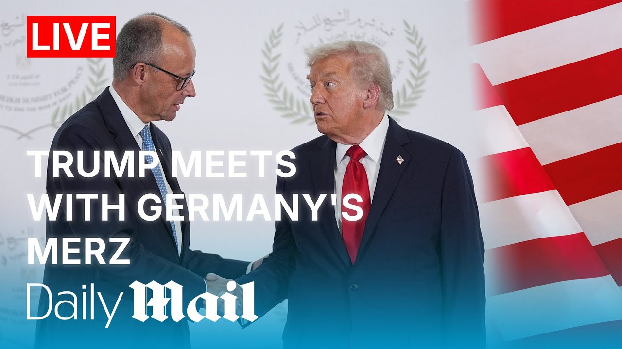 LIVE | Trump to meet with Germany's Merz